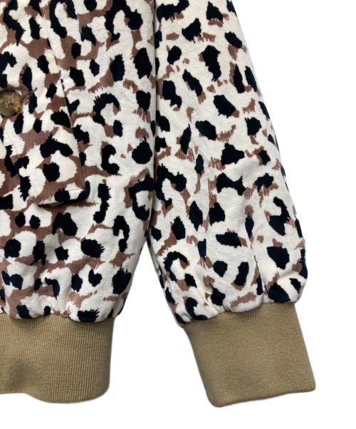 BARACUTA（バラクータ）BARACUTA (バラクータ) WACKO MARIA (ワコマリア) 9 Animalier Jacket/レオパード柄/ハリントンジャケット ホワイト サイズ:38の古着・服飾アイテム