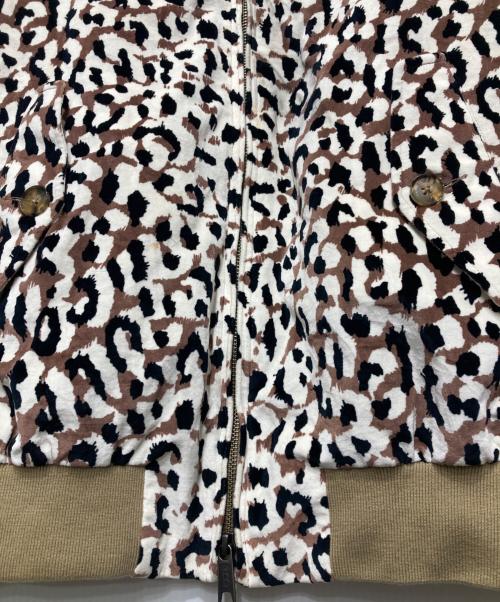 BARACUTA（バラクータ）BARACUTA (バラクータ) WACKO MARIA (ワコマリア) 9 Animalier Jacket/レオパード柄/ハリントンジャケット ホワイト サイズ:38の古着・服飾アイテム