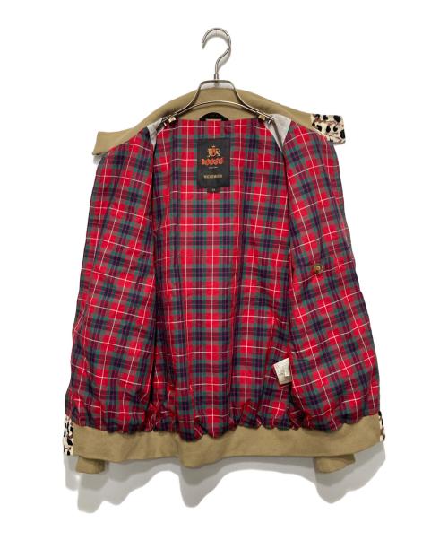 BARACUTA（バラクータ）BARACUTA (バラクータ) WACKO MARIA (ワコマリア) 9 Animalier Jacket/レオパード柄/ハリントンジャケット ホワイト サイズ:38の古着・服飾アイテム