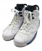 NIKEナイキ）の古着「AIR JORDAN 6 RETRO/エア ジョーダン シックス レトロ/ハイカットスニーカー」｜ホワイト