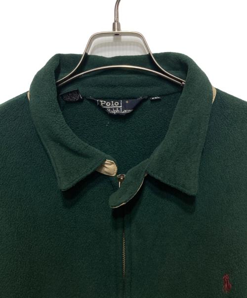 POLO RALPH LAUREN（ポロ・ラルフローレン）POLO RALPH LAUREN (ポロ・ラルフローレン) 80s‐90s フリーススイングトップジャケット グリーン サイズ:XXLの古着・服飾アイテム