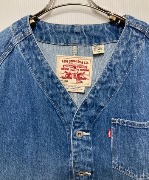 LEVI'S PReMIUM（リーバイス プレミアム）LEVI'S PReMIUM (リーバイス プレミアム) UNION ENGINEER カーディガン ミディアムインディゴ HIGHLIGHTS /カーディガン インディゴ サイズ:Sの古着・服飾アイテム