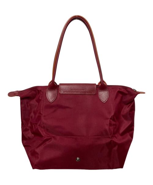 LONGCHAMP（ロンシャン）LONGCHAMP (ロンシャン) ハンドバッグ/プリアージュ レッドの古着・服飾アイテム