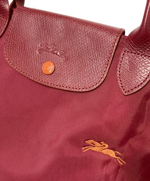 LONGCHAMP（ロンシャン）LONGCHAMP (ロンシャン) ハンドバッグ/プリアージュ レッドの古着・服飾アイテム