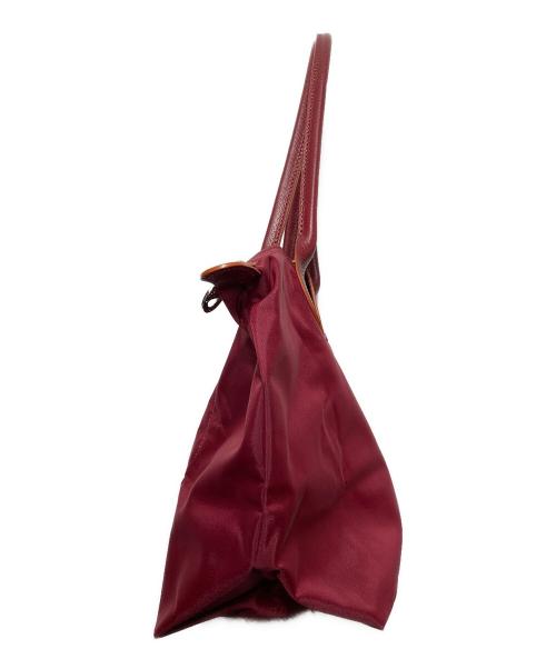 LONGCHAMP（ロンシャン）LONGCHAMP (ロンシャン) ハンドバッグ/プリアージュ レッドの古着・服飾アイテム