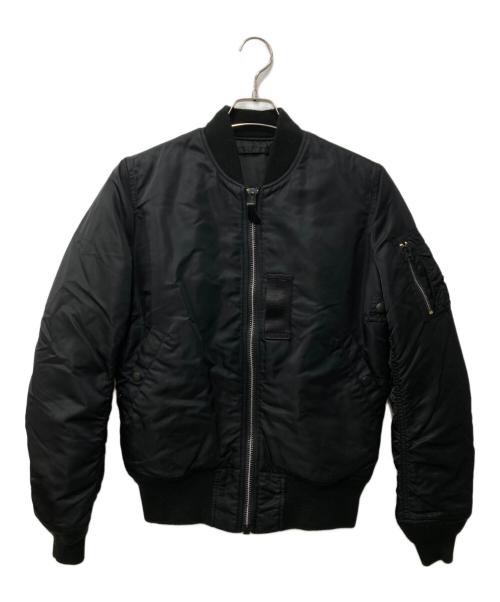 ALPHA（アルファ）ALPHA (アルファ) MA-1 JAPAN FIT フライトジャケット ブラック サイズ:Sの古着・服飾アイテム