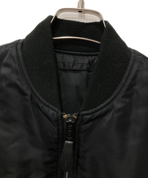 ALPHA（アルファ）ALPHA (アルファ) MA-1 JAPAN FIT フライトジャケット ブラック サイズ:Sの古着・服飾アイテム