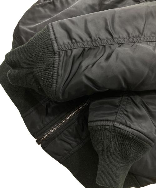 ALPHA（アルファ）ALPHA (アルファ) MA-1 JAPAN FIT フライトジャケット ブラック サイズ:Sの古着・服飾アイテム