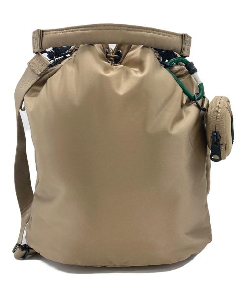 PORTER（ポーター）PORTER (ポーター) STARBUCKS COFFEE (スターバックスコーヒー) 2WAYショルダーバッグ/コーヒービーンシェイプ/ツールバッグ ベージュの古着・服飾アイテム