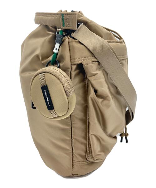 PORTER（ポーター）PORTER (ポーター) STARBUCKS COFFEE (スターバックスコーヒー) 2WAYショルダーバッグ/コーヒービーンシェイプ/ツールバッグ ベージュの古着・服飾アイテム