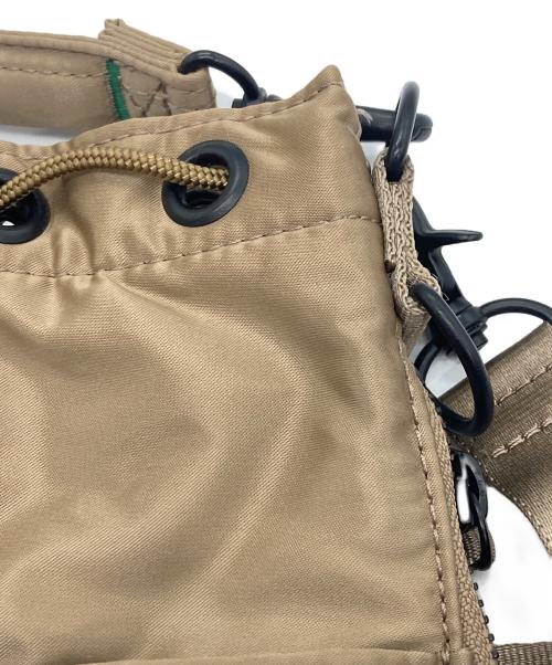 PORTER（ポーター）PORTER (ポーター) STARBUCKS COFFEE (スターバックスコーヒー) 2WAYショルダーバッグ/コーヒービーンシェイプ/ツールバッグ ベージュの古着・服飾アイテム