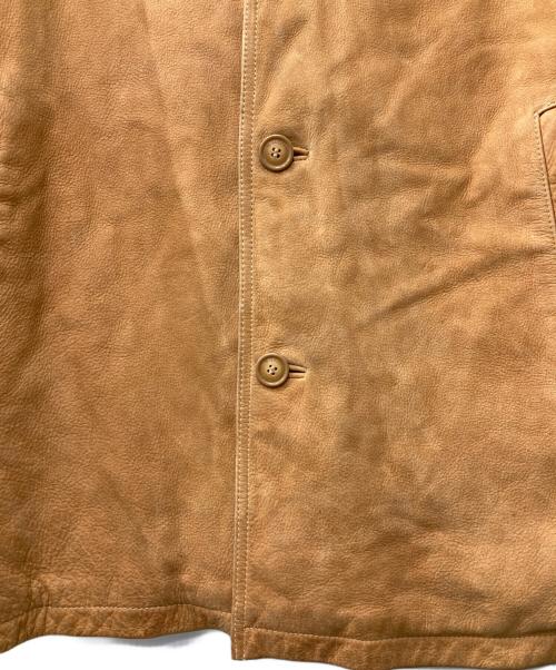 WILSONS LEATHER M.JULIAN（ウィルソンズ レザー）WILSONS LEATHER M.JULIAN (ウィルソンズ レザー) レザーコート ブラウン サイズ:Lの古着・服飾アイテム