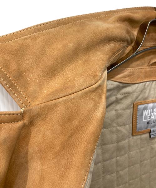 WILSONS LEATHER M.JULIAN（ウィルソンズ レザー）WILSONS LEATHER M.JULIAN (ウィルソンズ レザー) レザーコート ブラウン サイズ:Lの古着・服飾アイテム