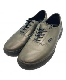 VANS（ヴァンズ）の古着「レザースニーカー/COLFAXLOW」｜オリーブ