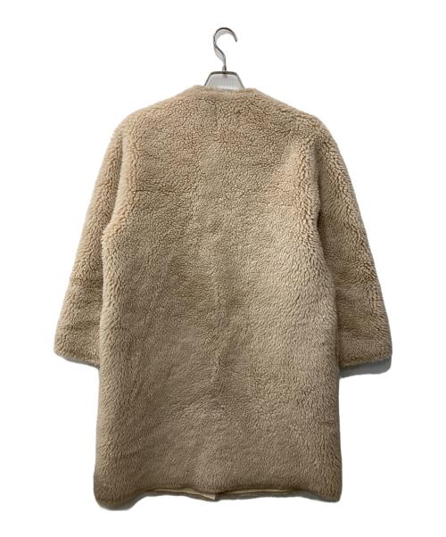 anuans（アニュアンス）anuans (アニュアンス) ボンディングボアコート ベージュ サイズ:Fの古着・服飾アイテム