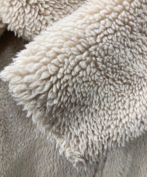 anuans（アニュアンス）anuans (アニュアンス) ボンディングボアコート ベージュ サイズ:Fの古着・服飾アイテム