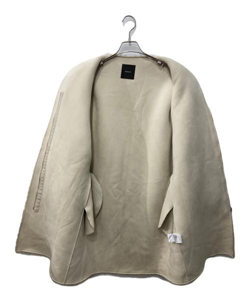 anuans（アニュアンス）anuans (アニュアンス) ボンディングボアコート ベージュ サイズ:Fの古着・服飾アイテム