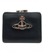 Vivienne Westwoodヴィヴィアンウエストウッド）の古着「KELLY WALLET WITH COIN POCKET/2つ折り財布」｜ブラック