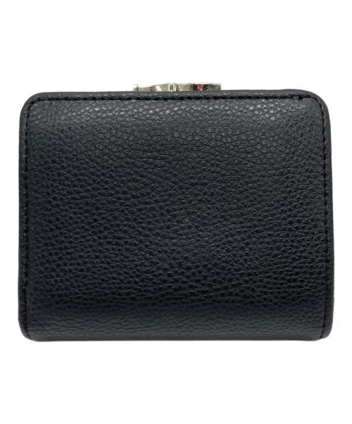 Vivienne Westwood（ヴィヴィアンウエストウッド）Vivienne Westwood (ヴィヴィアンウエストウッド) KELLY WALLET WITH COIN POCKET/2つ折り財布 ブラックの古着・服飾アイテム