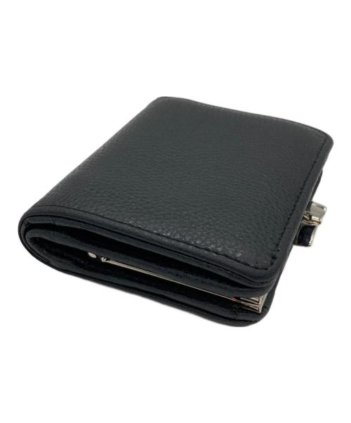 Vivienne Westwood（ヴィヴィアンウエストウッド）Vivienne Westwood (ヴィヴィアンウエストウッド) KELLY WALLET WITH COIN POCKET/2つ折り財布 ブラックの古着・服飾アイテム
