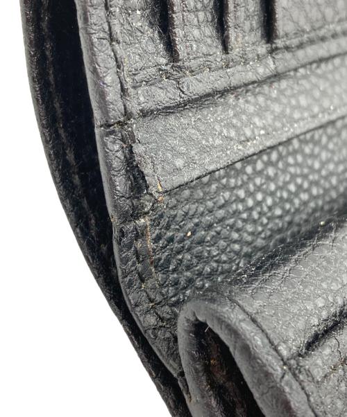 Vivienne Westwood（ヴィヴィアンウエストウッド）Vivienne Westwood (ヴィヴィアンウエストウッド) KELLY WALLET WITH COIN POCKET/2つ折り財布 ブラックの古着・服飾アイテム