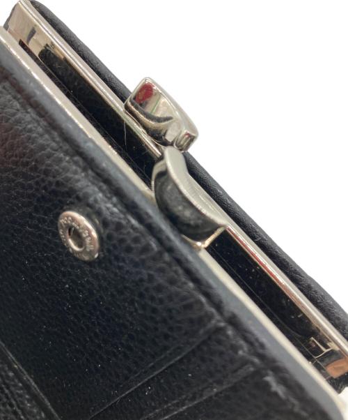 Vivienne Westwood（ヴィヴィアンウエストウッド）Vivienne Westwood (ヴィヴィアンウエストウッド) KELLY WALLET WITH COIN POCKET/2つ折り財布 ブラックの古着・服飾アイテム