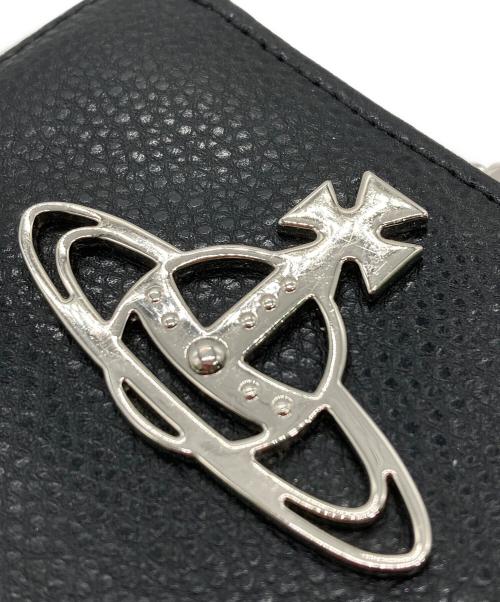 Vivienne Westwood（ヴィヴィアンウエストウッド）Vivienne Westwood (ヴィヴィアンウエストウッド) KELLY WALLET WITH COIN POCKET/2つ折り財布 ブラックの古着・服飾アイテム