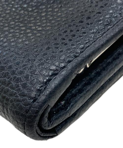 Vivienne Westwood（ヴィヴィアンウエストウッド）Vivienne Westwood (ヴィヴィアンウエストウッド) KELLY WALLET WITH COIN POCKET/2つ折り財布 ブラックの古着・服飾アイテム