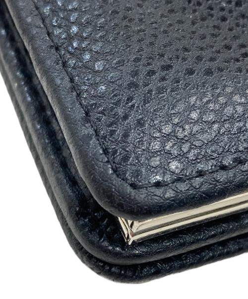 Vivienne Westwood（ヴィヴィアンウエストウッド）Vivienne Westwood (ヴィヴィアンウエストウッド) KELLY WALLET WITH COIN POCKET/2つ折り財布 ブラックの古着・服飾アイテム