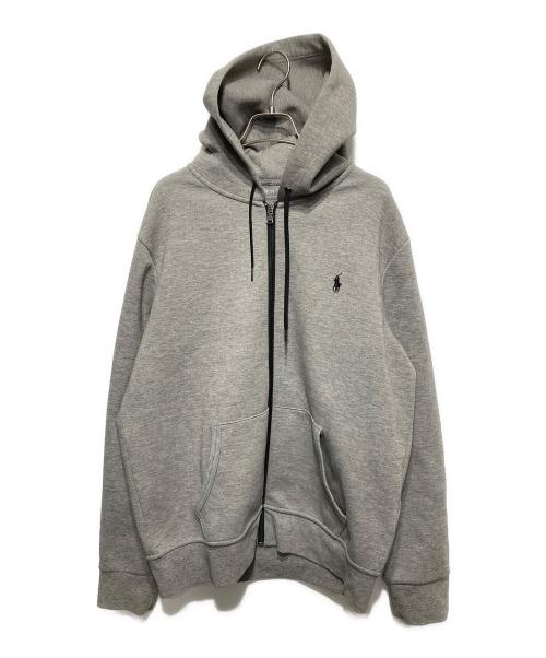 POLO RALPH LAUREN（ポロ・ラルフローレン）POLO RALPH LAUREN (ポロ・ラルフローレン) ジップパーカー グレー サイズ:Lの古着・服飾アイテム