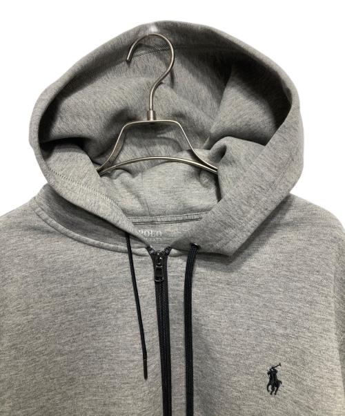 POLO RALPH LAUREN（ポロ・ラルフローレン）POLO RALPH LAUREN (ポロ・ラルフローレン) ジップパーカー グレー サイズ:Lの古着・服飾アイテム