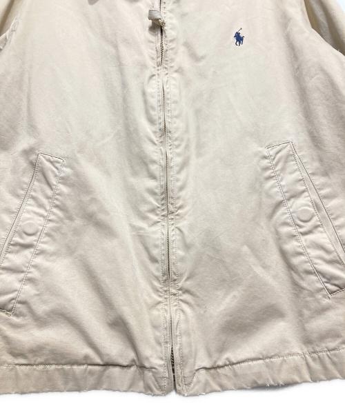 POLO RALPH LAUREN（ポロ・ラルフローレン）POLO RALPH LAUREN (ポロ・ラルフローレン) 90‐00s ジップジャケット/スイングトップ ベージュ サイズ:Mの古着・服飾アイテム