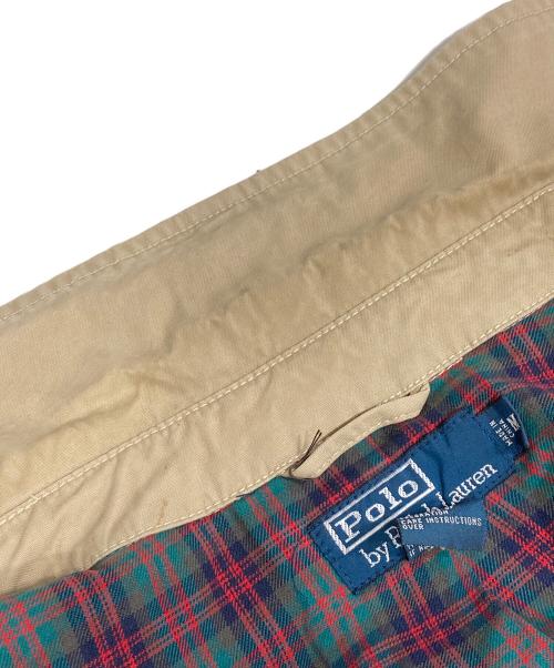 POLO RALPH LAUREN（ポロ・ラルフローレン）POLO RALPH LAUREN (ポロ・ラルフローレン) 90‐00s ジップジャケット/スイングトップ ベージュ サイズ:Mの古着・服飾アイテム