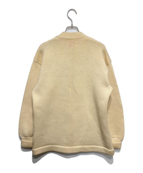 STADIUM（スタジアム）STADIUM (スタジアム) 50s-60s レタードニットカーディガン ベージュ サイズ:表記無しの古着・服飾アイテム