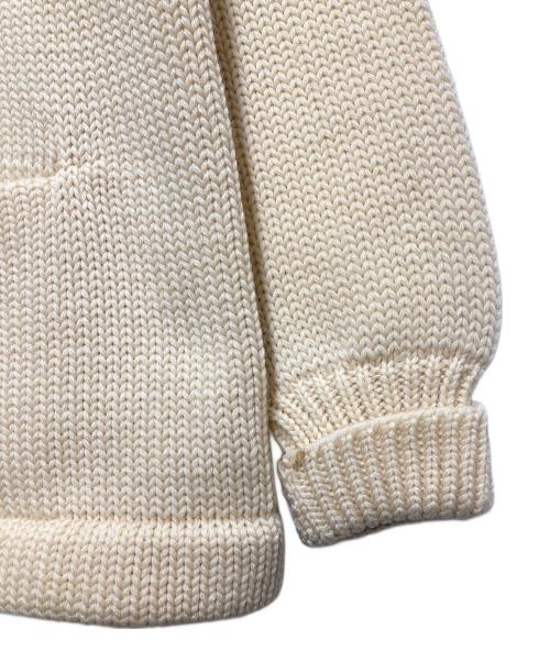 STADIUM（スタジアム）STADIUM (スタジアム) 50s-60s レタードニットカーディガン ベージュ サイズ:表記無しの古着・服飾アイテム