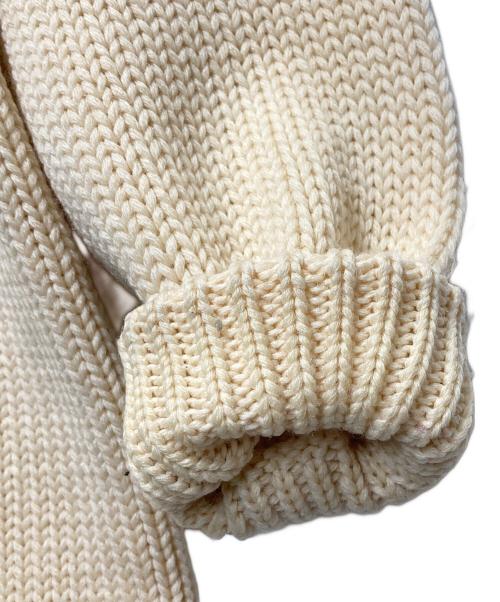 STADIUM（スタジアム）STADIUM (スタジアム) 50s-60s レタードニットカーディガン ベージュ サイズ:表記無しの古着・服飾アイテム