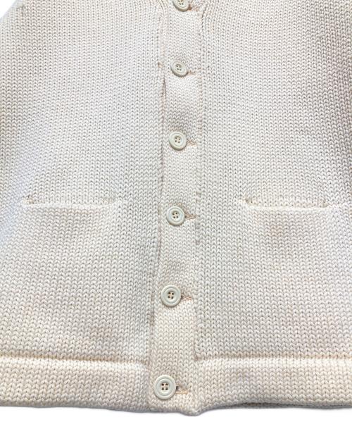 STADIUM（スタジアム）STADIUM (スタジアム) 50s-60s レタードニットカーディガン ベージュ サイズ:表記無しの古着・服飾アイテム
