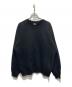 A.PRESSE（アプレッセ）の古着「26SS/Vintage Double V Sweatshirt/スウェット」｜ブラック
