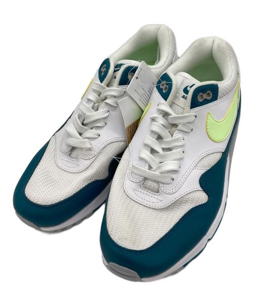 NIKE（ナイキ）NIKE (ナイキ) Air Max 90/1 Casual Shoes エアマックス ９０ White/Lime ホワイト サイズ:27の古着・服飾アイテム