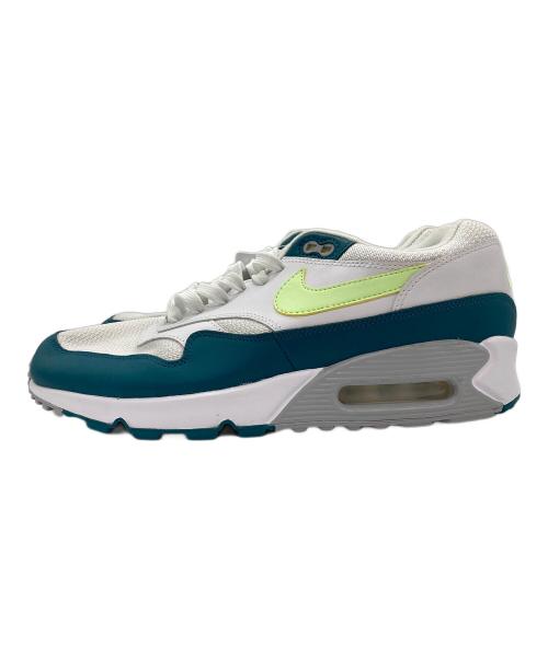NIKE（ナイキ）NIKE (ナイキ) Air Max 90/1 Casual Shoes エアマックス ９０ White/Lime ホワイト サイズ:27の古着・服飾アイテム