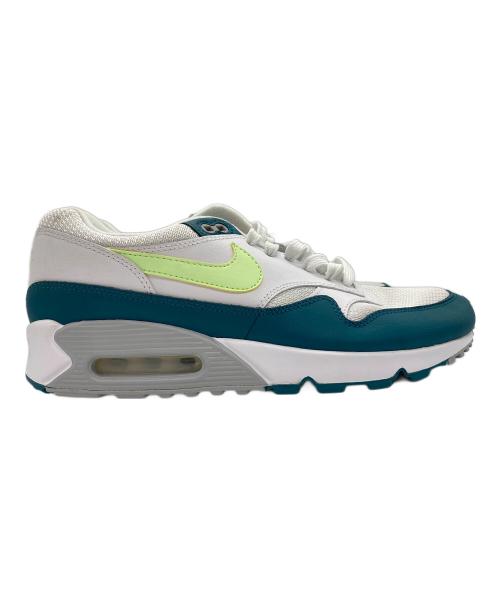 NIKE（ナイキ）NIKE (ナイキ) Air Max 90/1 Casual Shoes エアマックス ９０ White/Lime ホワイト サイズ:27の古着・服飾アイテム