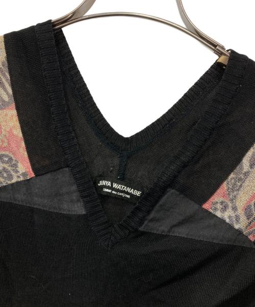 JUNYA WATANABE COMME des GARCONS（(ジュンヤワタナベ コムデギャルソン）JUNYA WATANABE COMME des GARCONS ((ジュンヤワタナベ コムデギャルソン) アーカイブニット ブラック サイズ:なしの古着・服飾アイテム