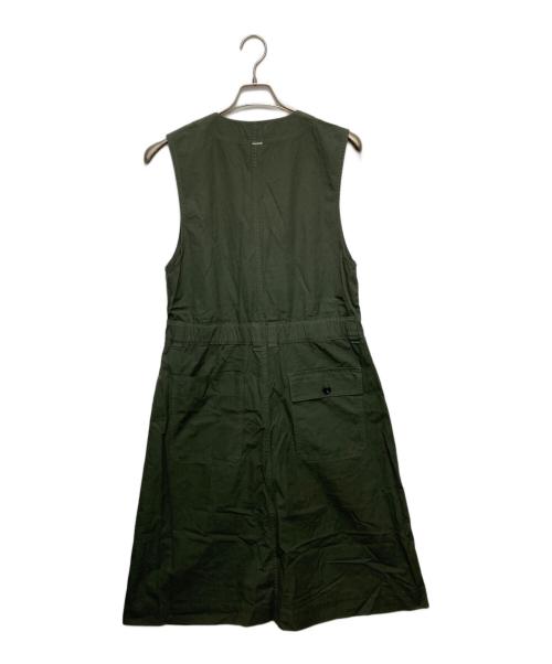 MHL（エムエイチエル）MHL (エムエイチエル) FINE COMPACT COTTON POPLINワンピース カーキ サイズ:1の古着・服飾アイテム