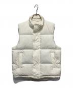 BEAUTY&YOUTHビューティーアンドユース）の古着「ダウンベスト」｜ベージュ