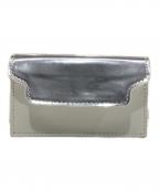 MARNIマルニ）の古着「カードケース」｜ホワイト×シルバー