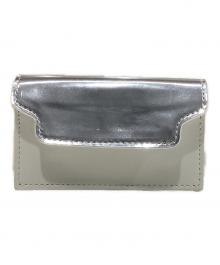 MARNI（マルニ）の古着「カードケース」｜ホワイト×シルバー