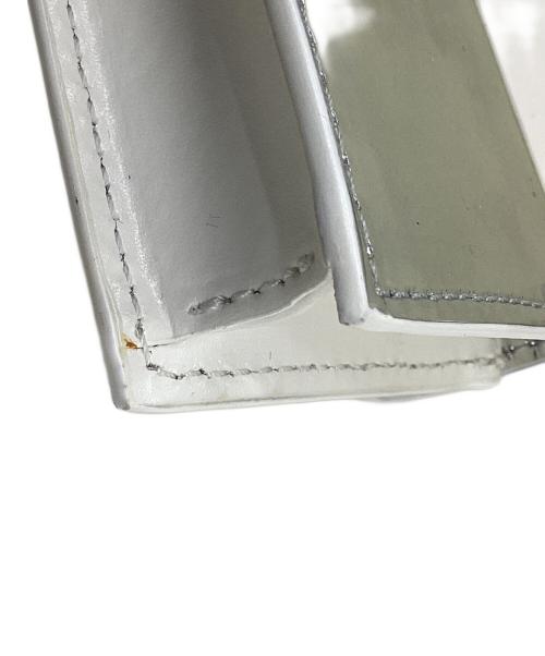 MARNI（マルニ）MARNI (マルニ) カードケース ホワイト×シルバーの古着・服飾アイテム