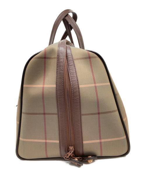 Burberry's（バーバリー）Burberry's (バーバリー) ボストンバッグ ブラウンの古着・服飾アイテム