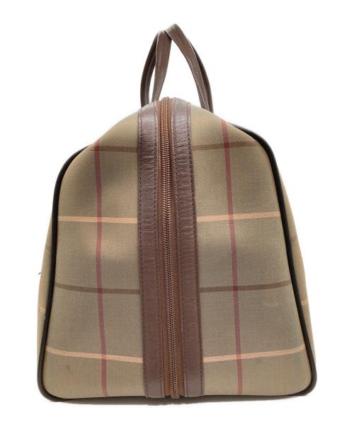 Burberry's（バーバリー）Burberry's (バーバリー) ボストンバッグ ブラウンの古着・服飾アイテム