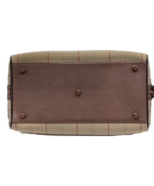 Burberry's（バーバリー）Burberry's (バーバリー) ボストンバッグ ブラウンの古着・服飾アイテム
